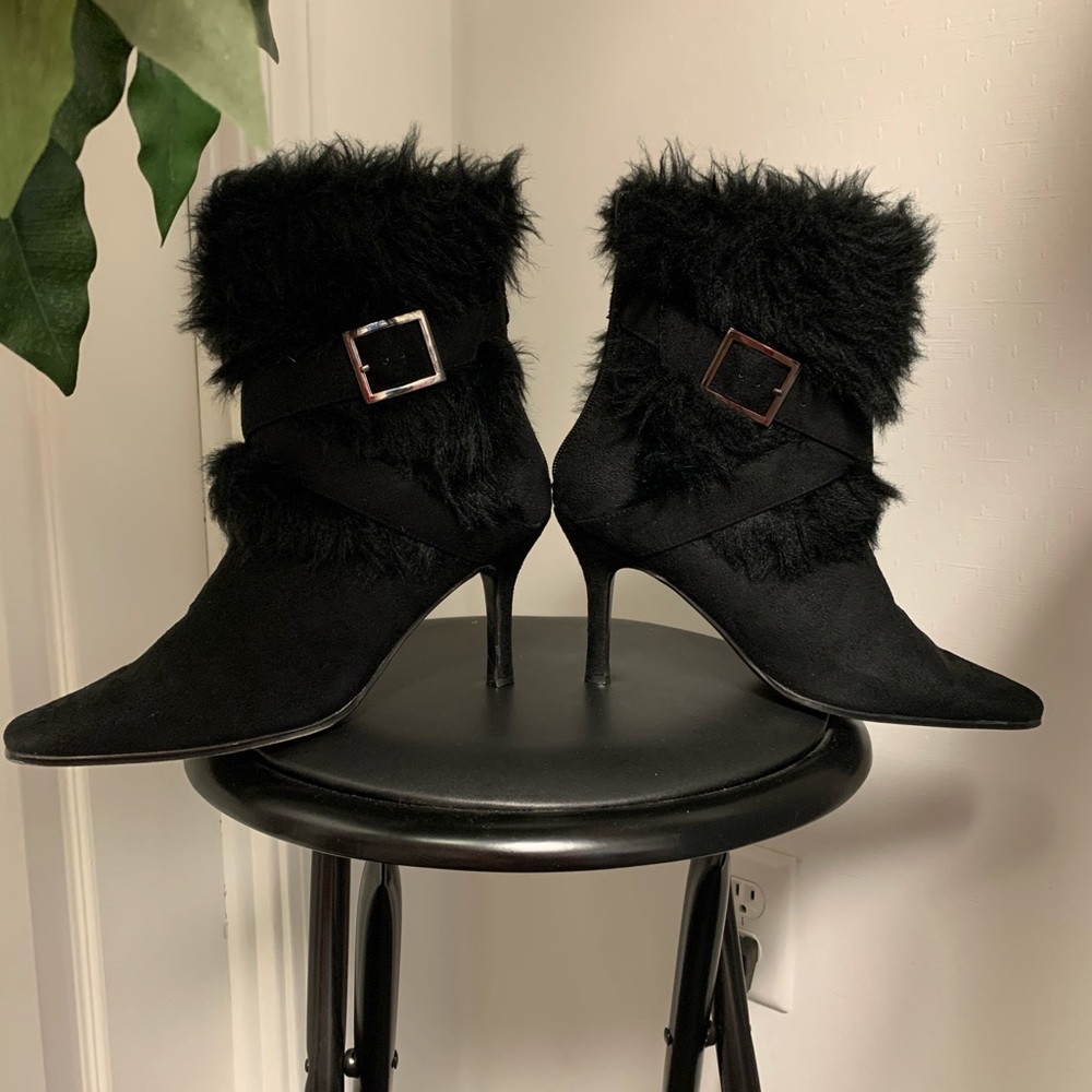 Black Suede Boots